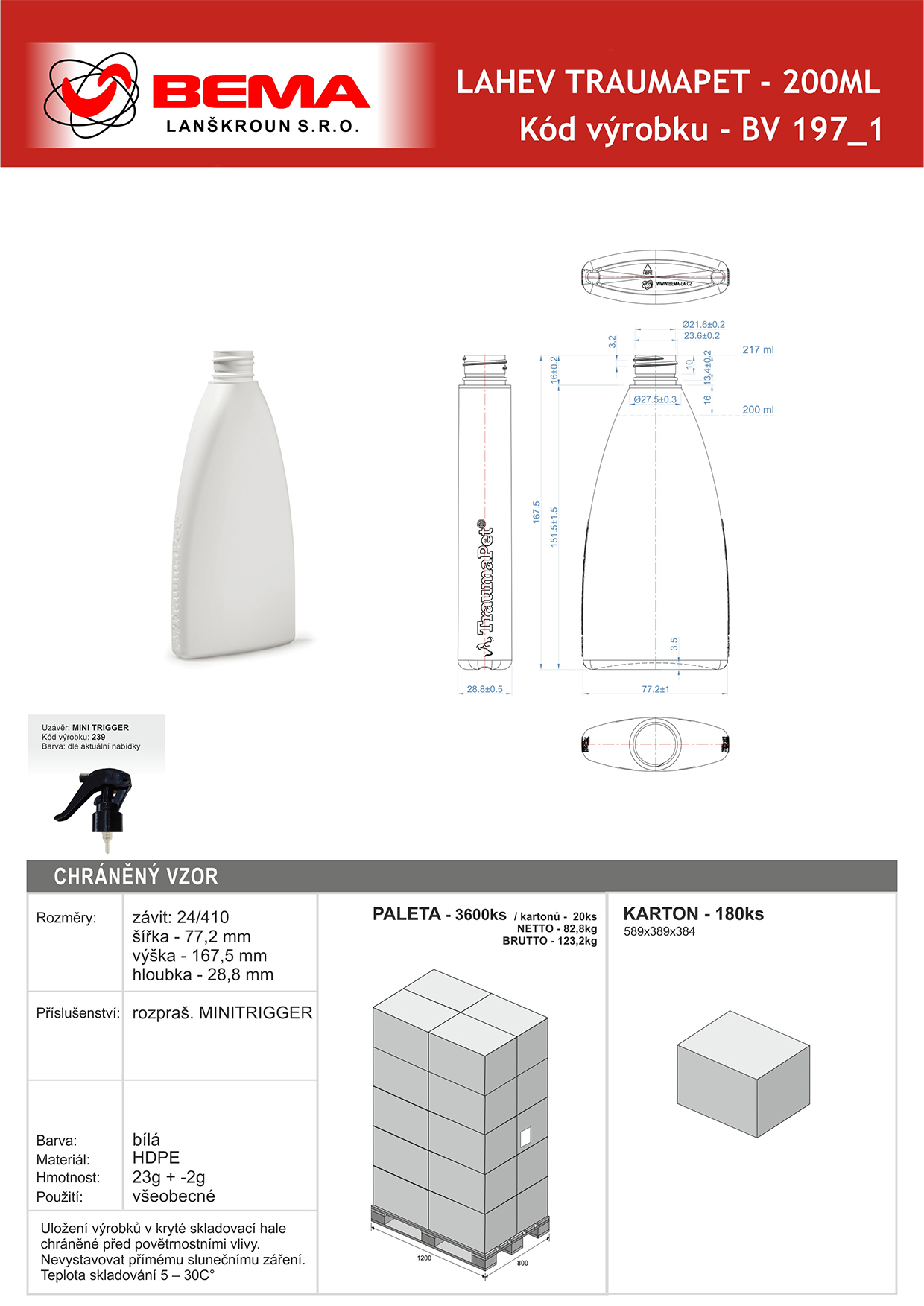 Traumapet 200ml-A-7-6-2024
